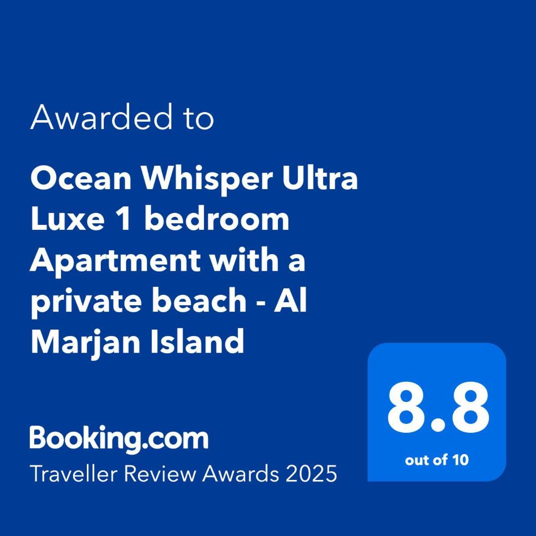 Ocean Whisper Ultra Luxe 1 Bedroom Apartment With A Private Beach - Al Marjan Island Ras al-Khaimah Exterior photo